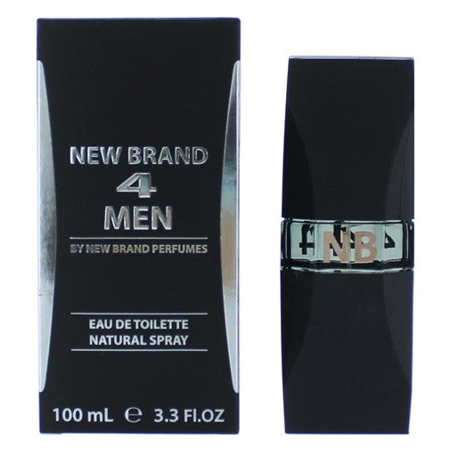 4 Men by New Brand, 3.3 oz EDT Spray for Men