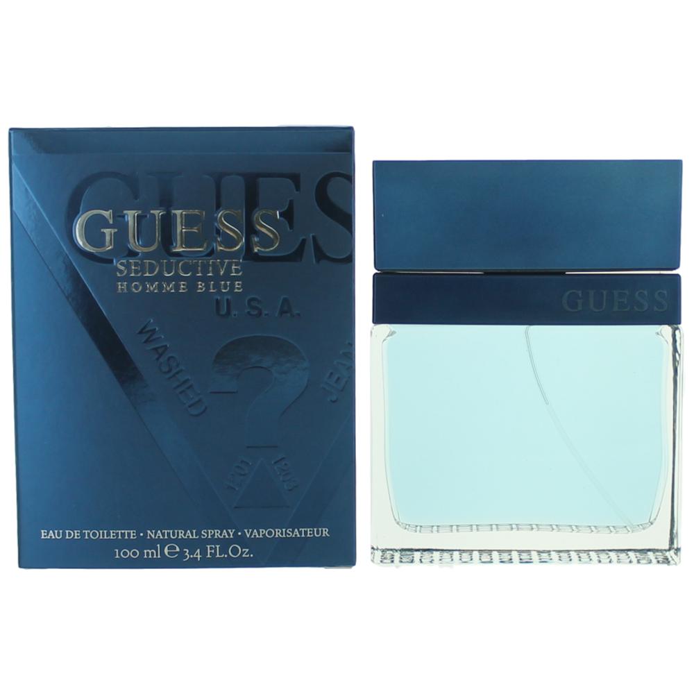 Guess Seductive Homme Blue by Guess, 3.4 oz EDT Spray for Men