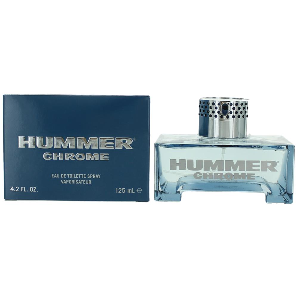 Hummer Chrome by Hummer, 4.2 oz EDT Spray for Men