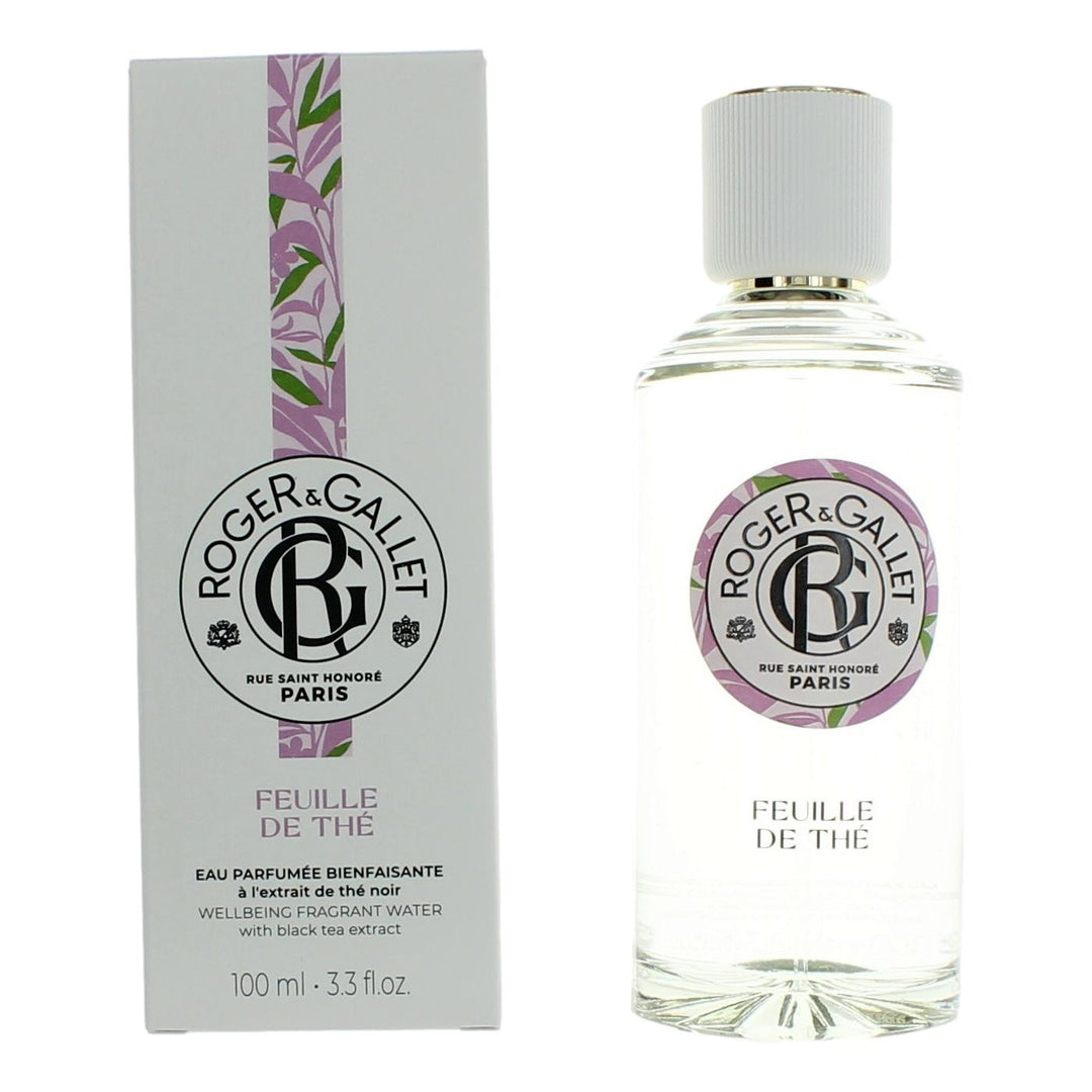 Roger & Gallet Feuille De The, 3.3oz Eau Parfumee Spray for Unisex