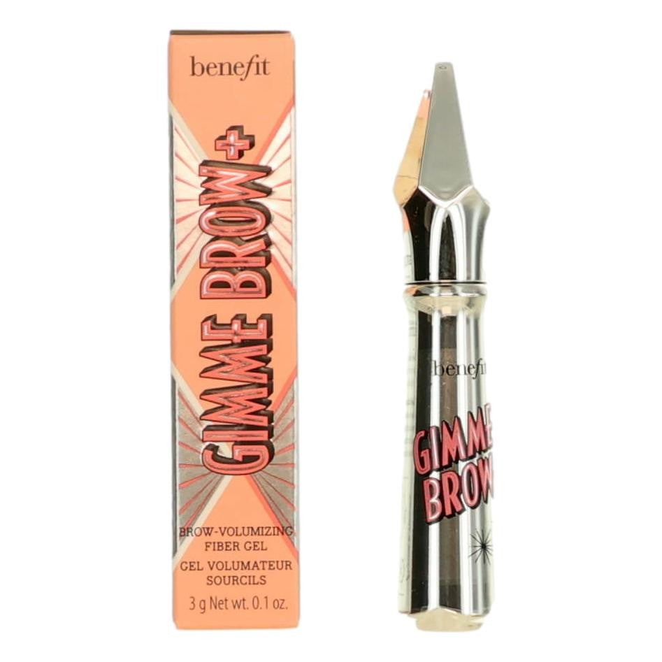 Gimme Brow+ by Benefit, .1 oz Brow Gel- 4.5 Neutral Deep Brown