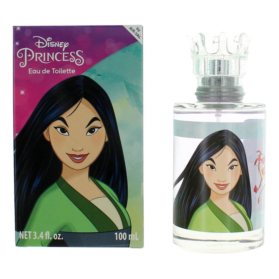 Disney Princess Mulan by Disney Princess, 3.4 oz EDT Spray for Girls