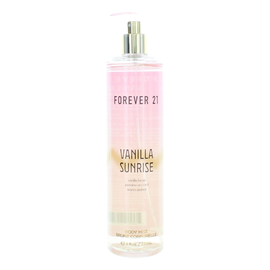 Forever 21 Vanilla Sunrise by Forever 21, 8 oz Body Mist for Women