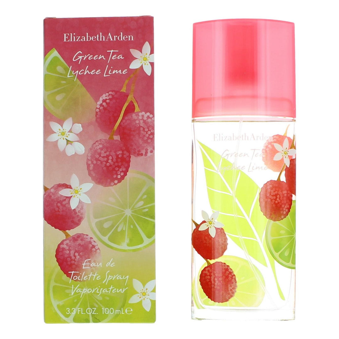 Green Tea Lychee Lime by Elizabeth Arden, 3.3 oz EDT Spray for Women