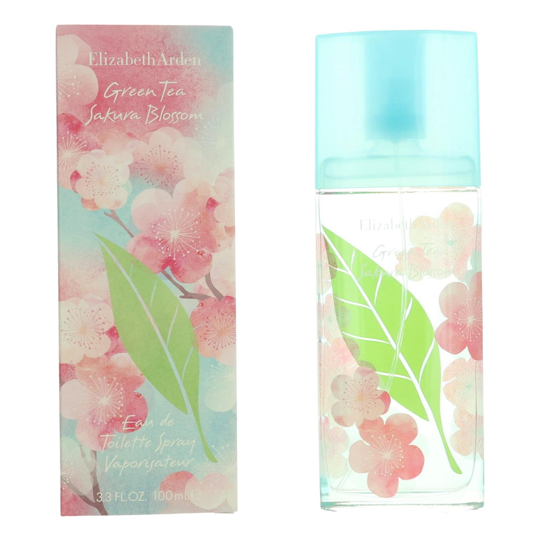 Green Tea Sakura Blossom by Elizabeth Arden, 3.3 oz EDT Spray women