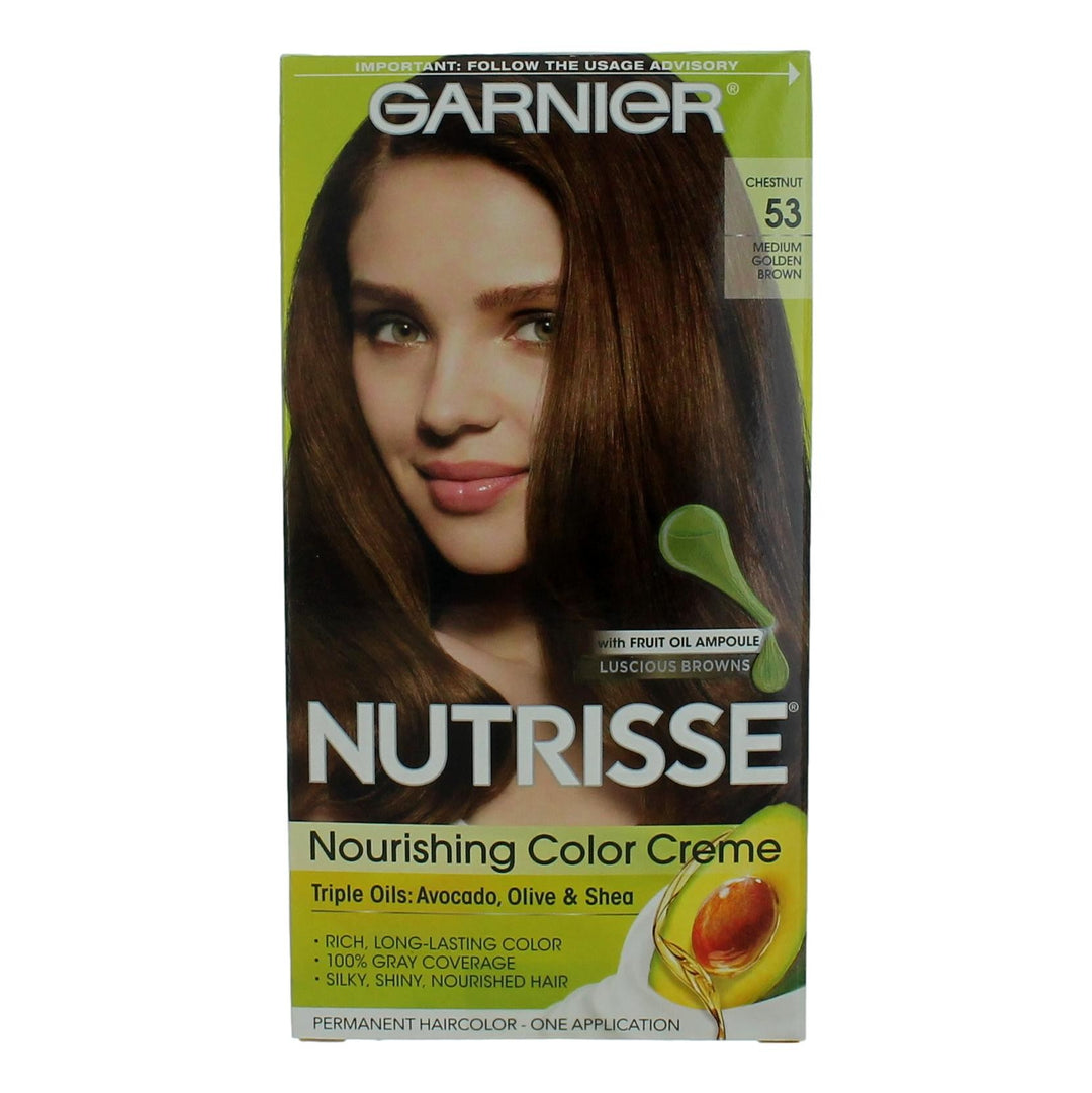 Garnier Hair Color Nutrisse Coloring Creme by Garnier, Hair Color- Chestnut 53