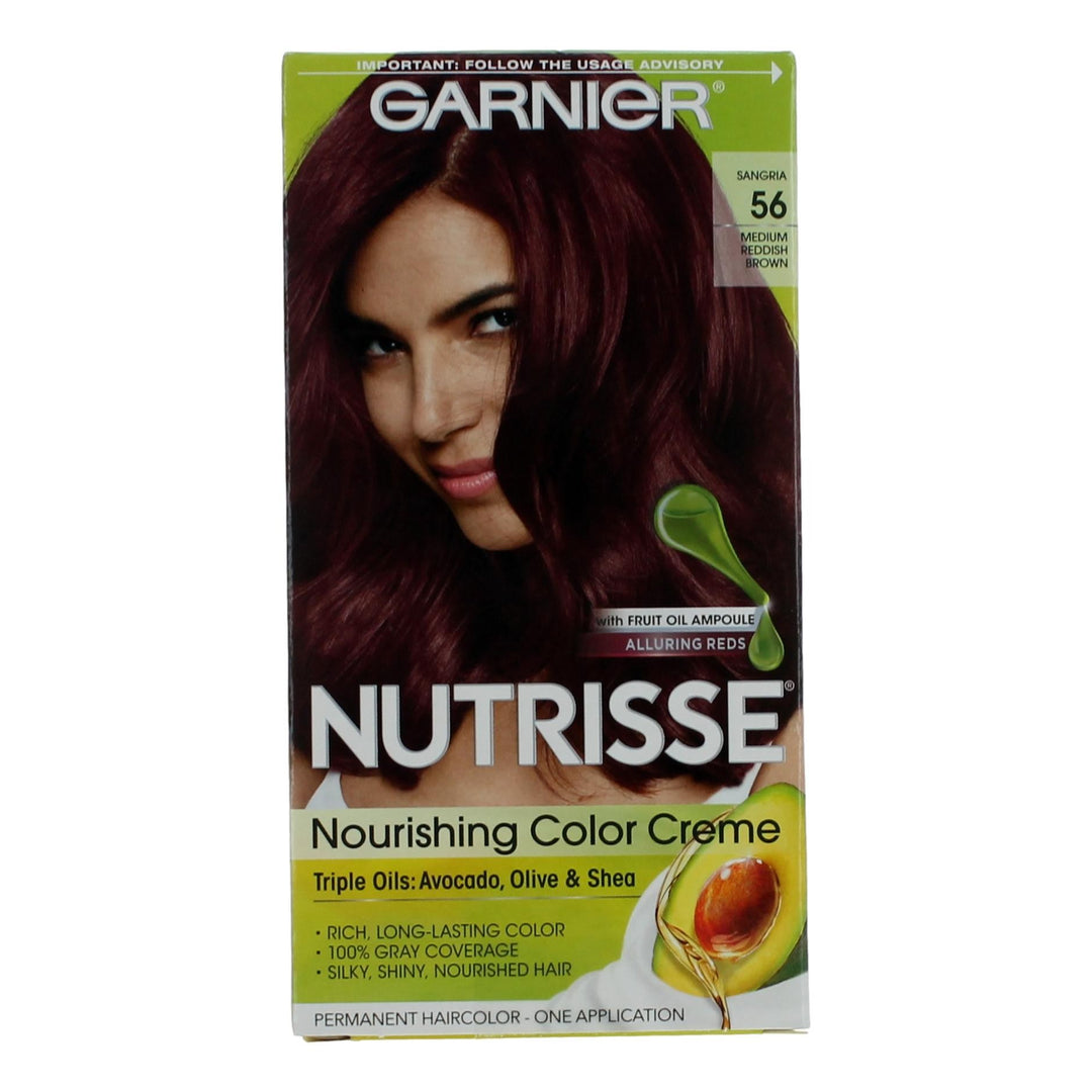 Garnier Hair Color Nutrisse Coloring Creme by Garnier, Hair Color- Sangria 56